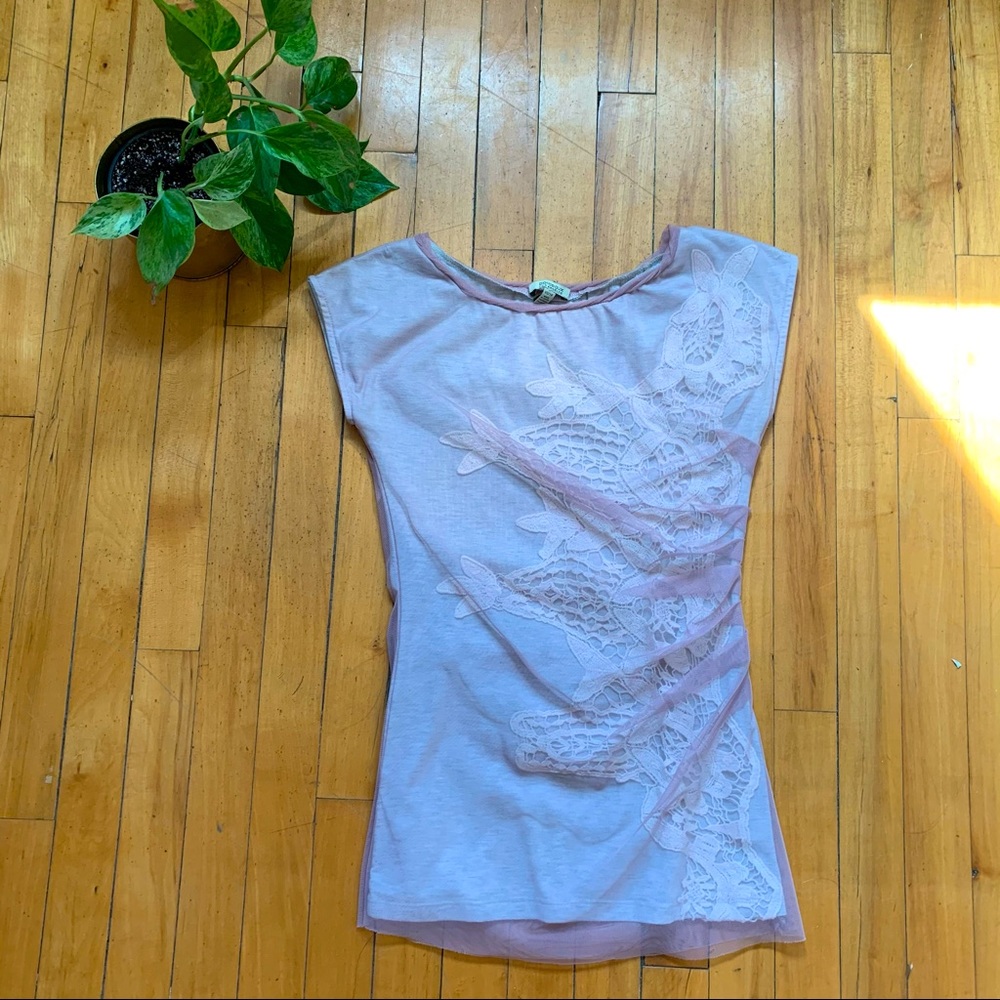 Anthropologie Ruched Top